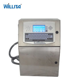 China Máquina de impressão automática industrial contínua do Inkjet do código do grupo de CIJ para a impressora plástica da codificação da garrafa fornecedor